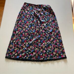 Vintage floral slip